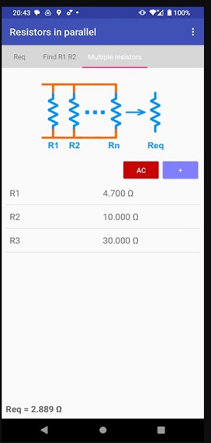 Electronics Toolbox  Screenshot 2