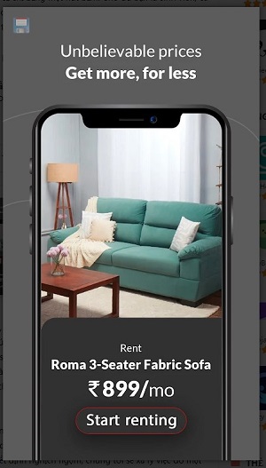 Rentomojo - Furniture on Rent  Screenshot 1