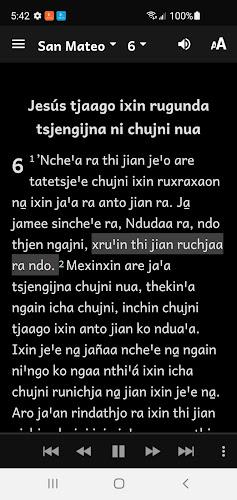 Ngigua Marcos Tlacoyalco Bible  Screenshot 4