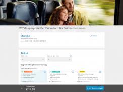 WESTbahnApp  Screenshot 1