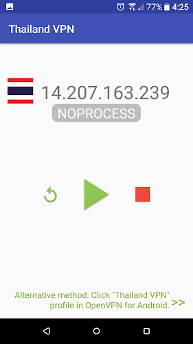 Thailand VPN - for OpenVPN  Screenshot 1