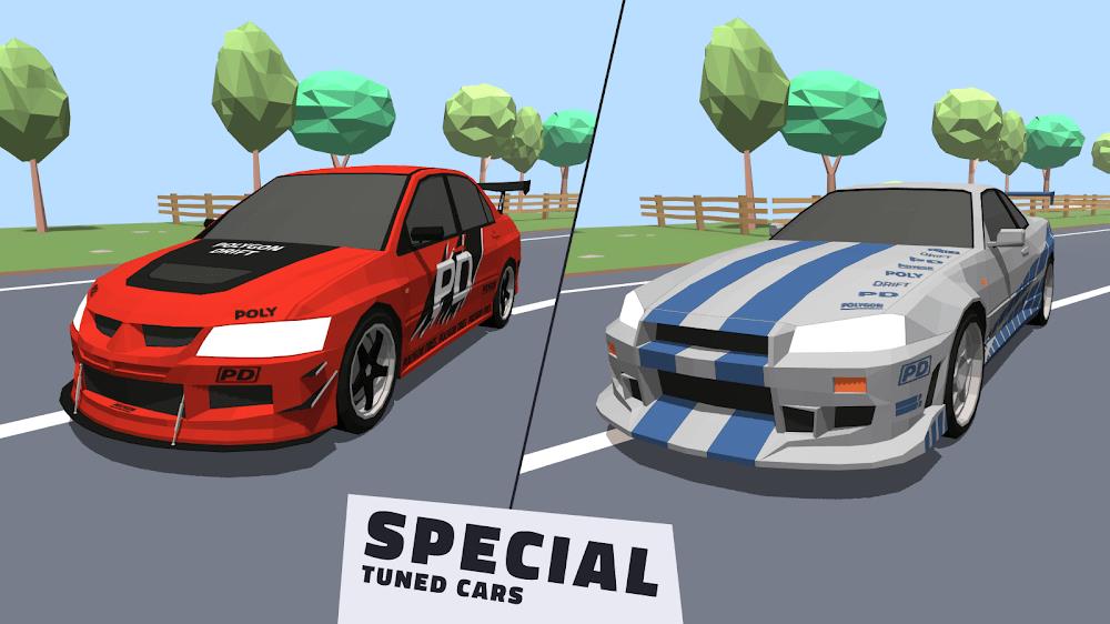 Polygon Drift: Traffic Racing  Screenshot 1