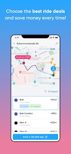 Bliq – Compare & Save on Rides  Screenshot 4