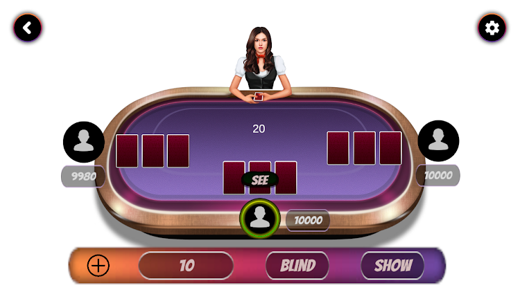 Teen Patti Offline Rummy Card  Screenshot 2