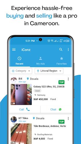 iConz: Buy or Sell in Cameroon  Screenshot 1