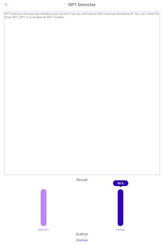 GPT Detector - Check AI Text  Screenshot 11