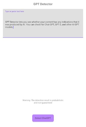 GPT Detector - Check AI Text  Screenshot 6