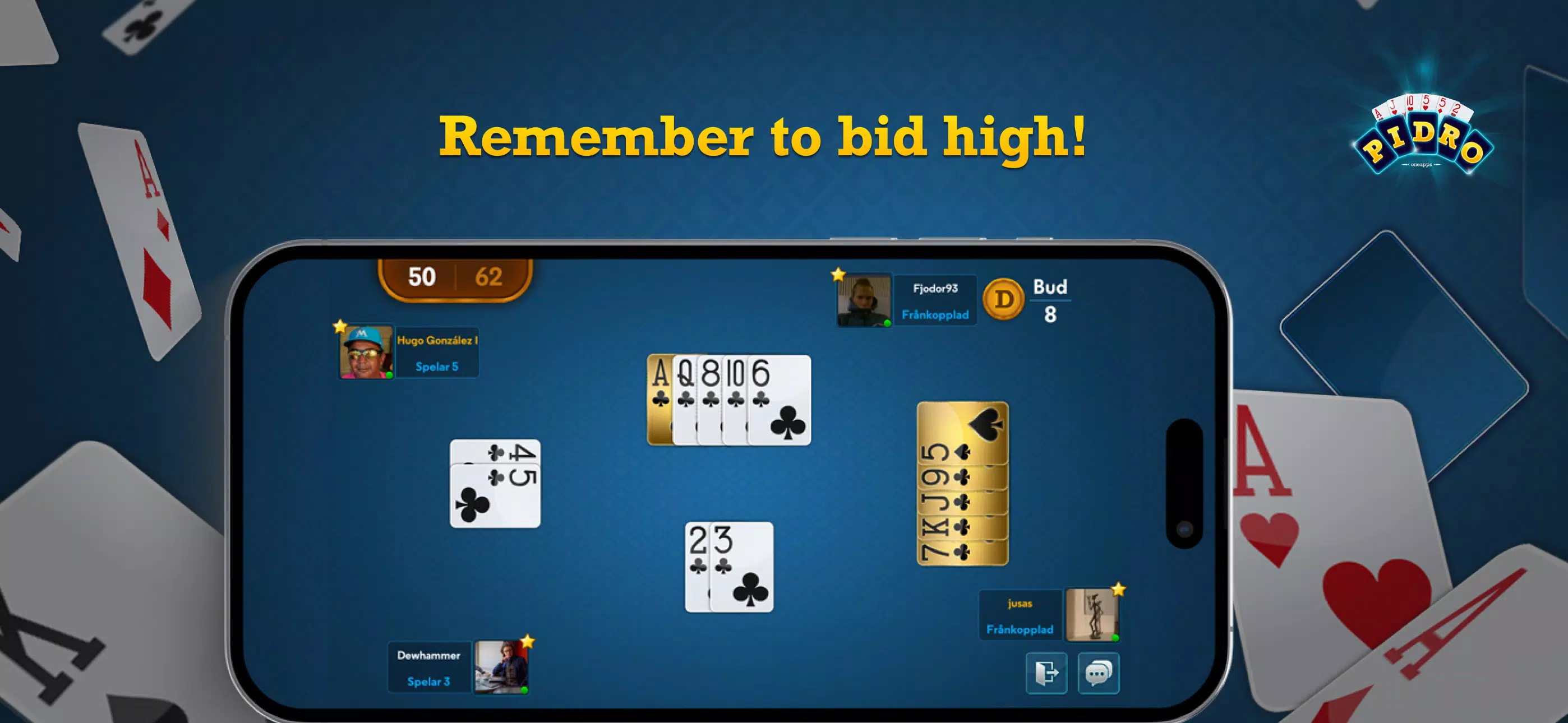 Pidro: Classic Card Game  Screenshot 2