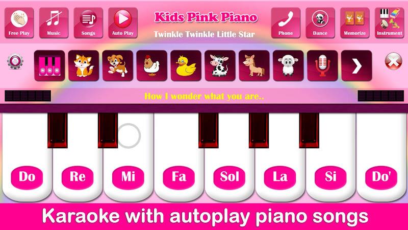 Kids Pink Piano Music & Songs  Screenshot 7