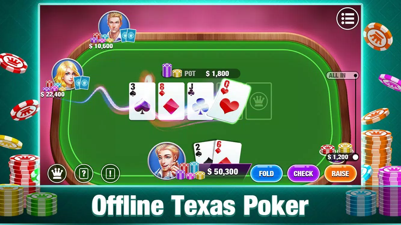 Texas Holdem Poker Offline  Screenshot 1