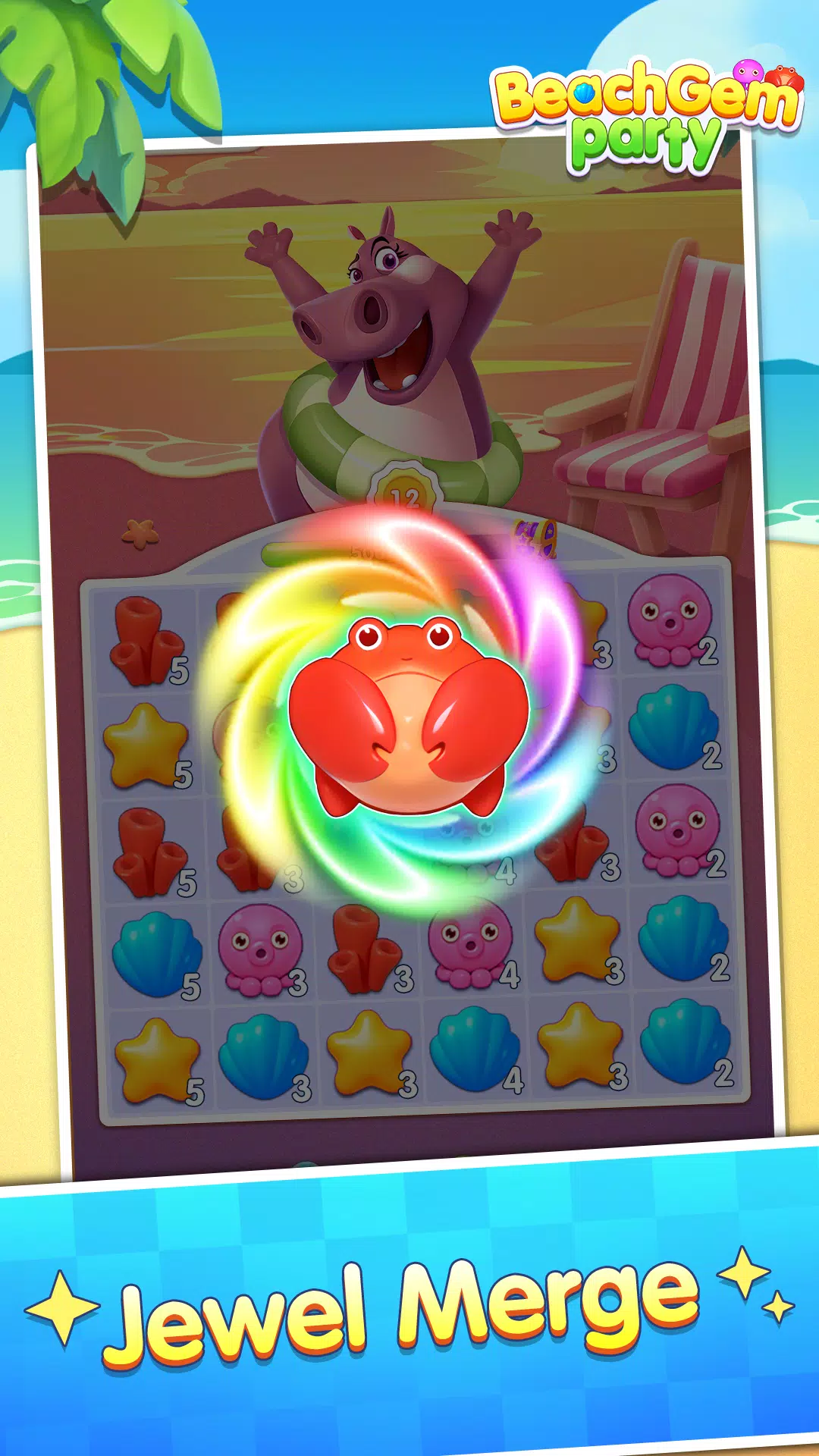 Beach Gem Party  Screenshot 1