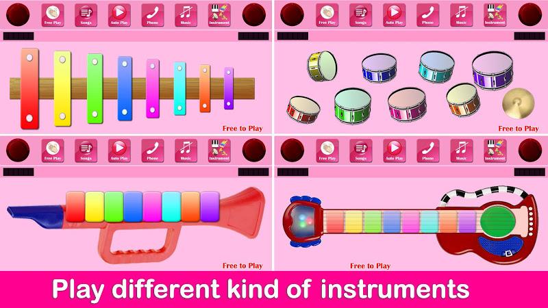 Kids Pink Piano Music & Songs  Screenshot 17