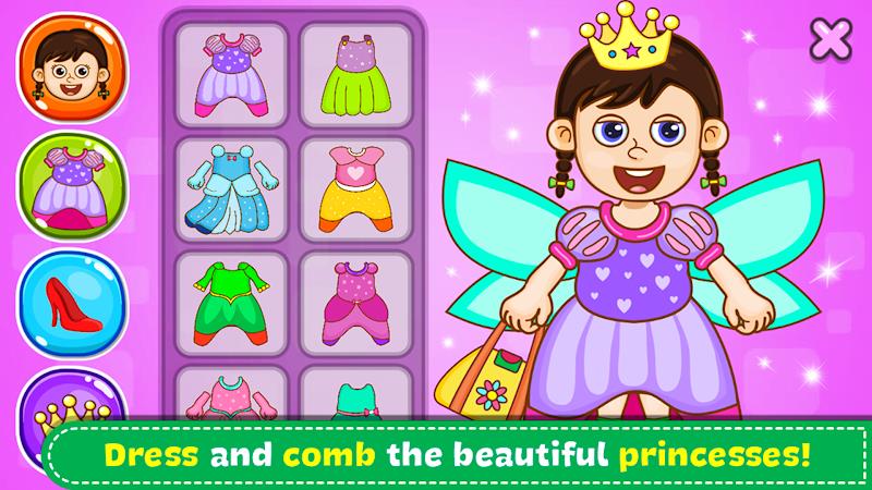 Princess Coloring Book & Games  Screenshot 7