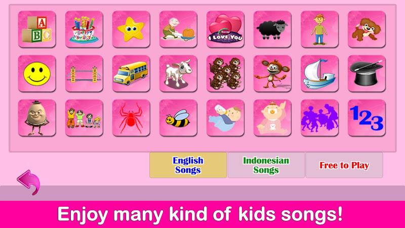 Kids Pink Piano Music & Songs  Screenshot 12