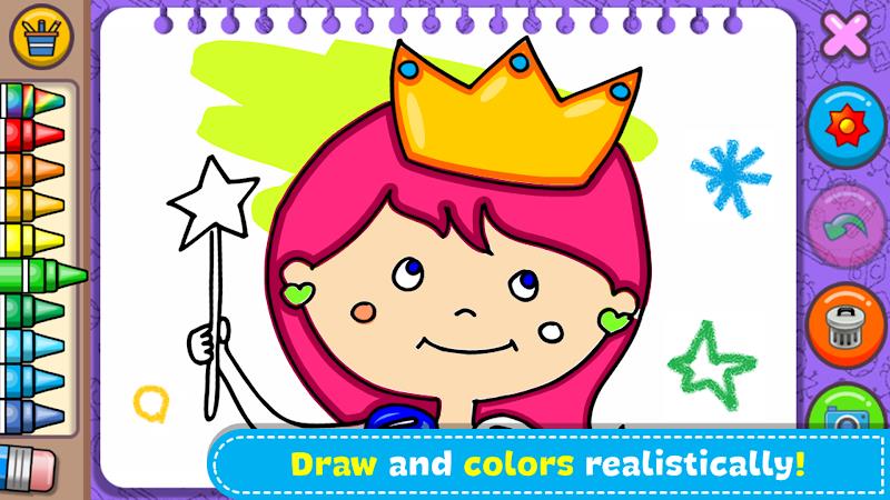 Princess Coloring Book & Games  Screenshot 9