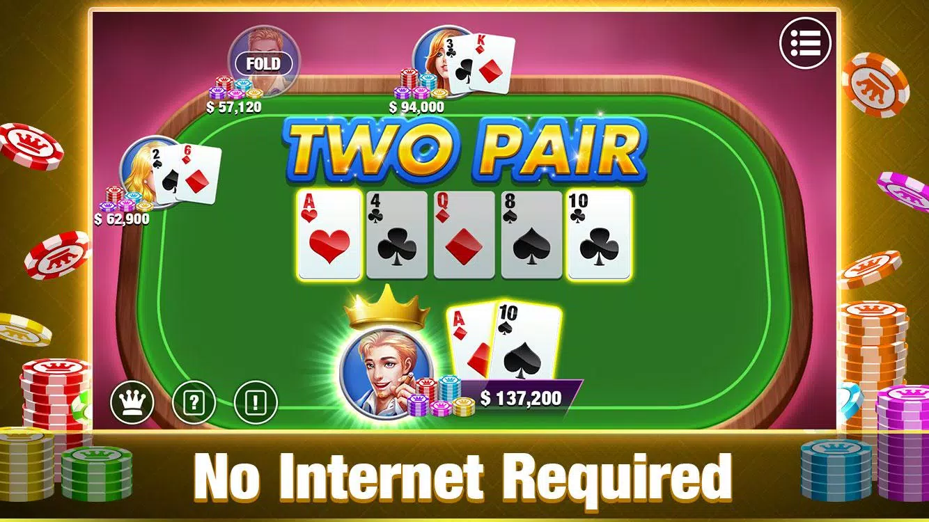 Texas Holdem Poker Offline  Screenshot 2