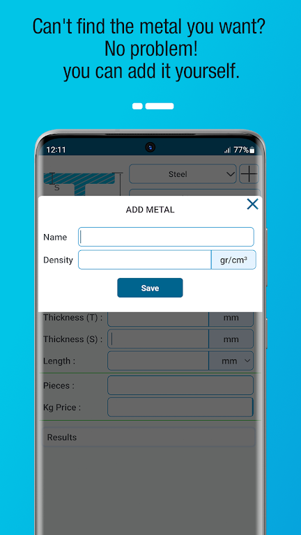 Metal Weight Calculator  Screenshot 15