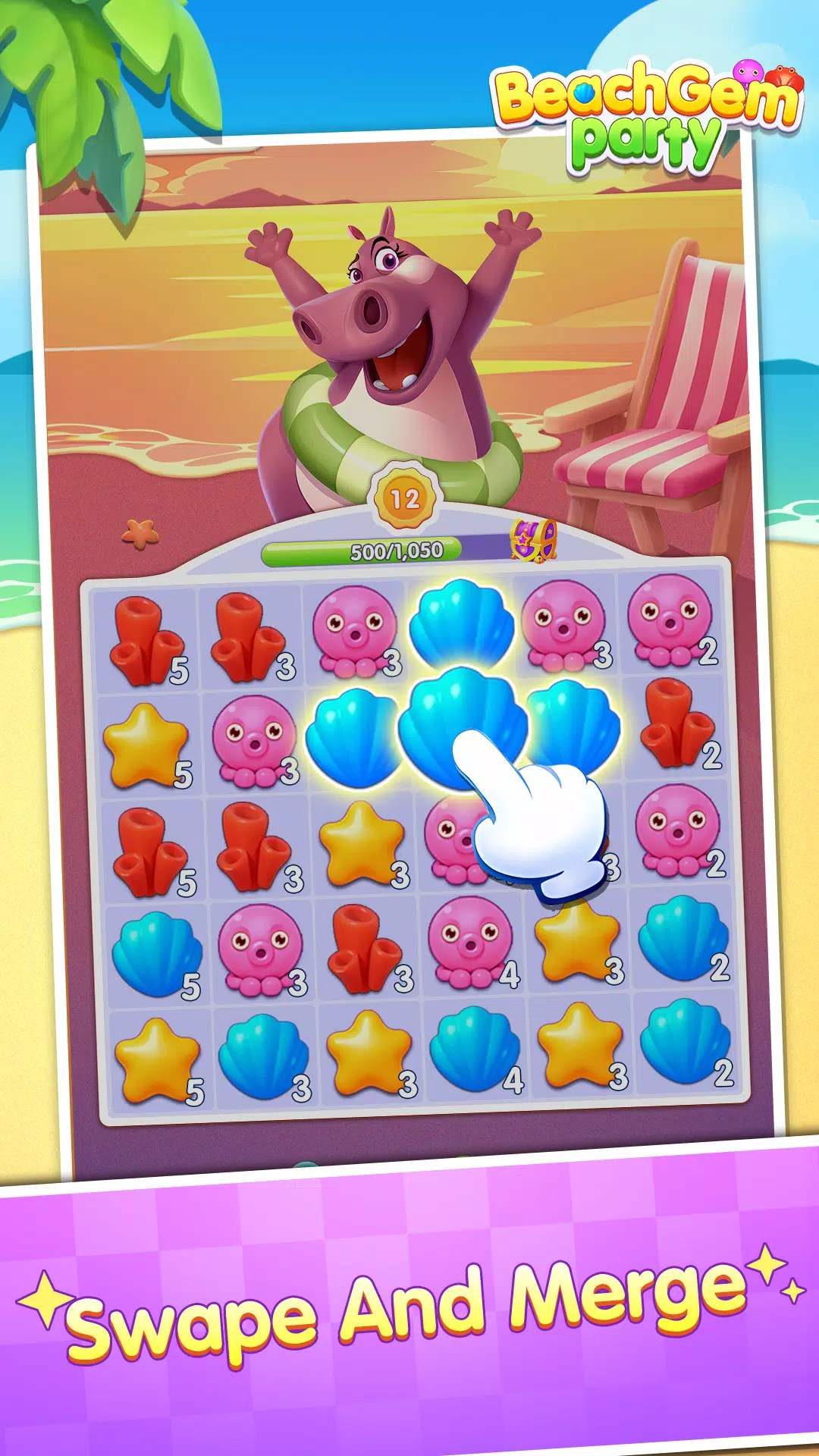 Beach Gem Party  Screenshot 4