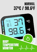 Body Temperature - Thermometer  Screenshot 1