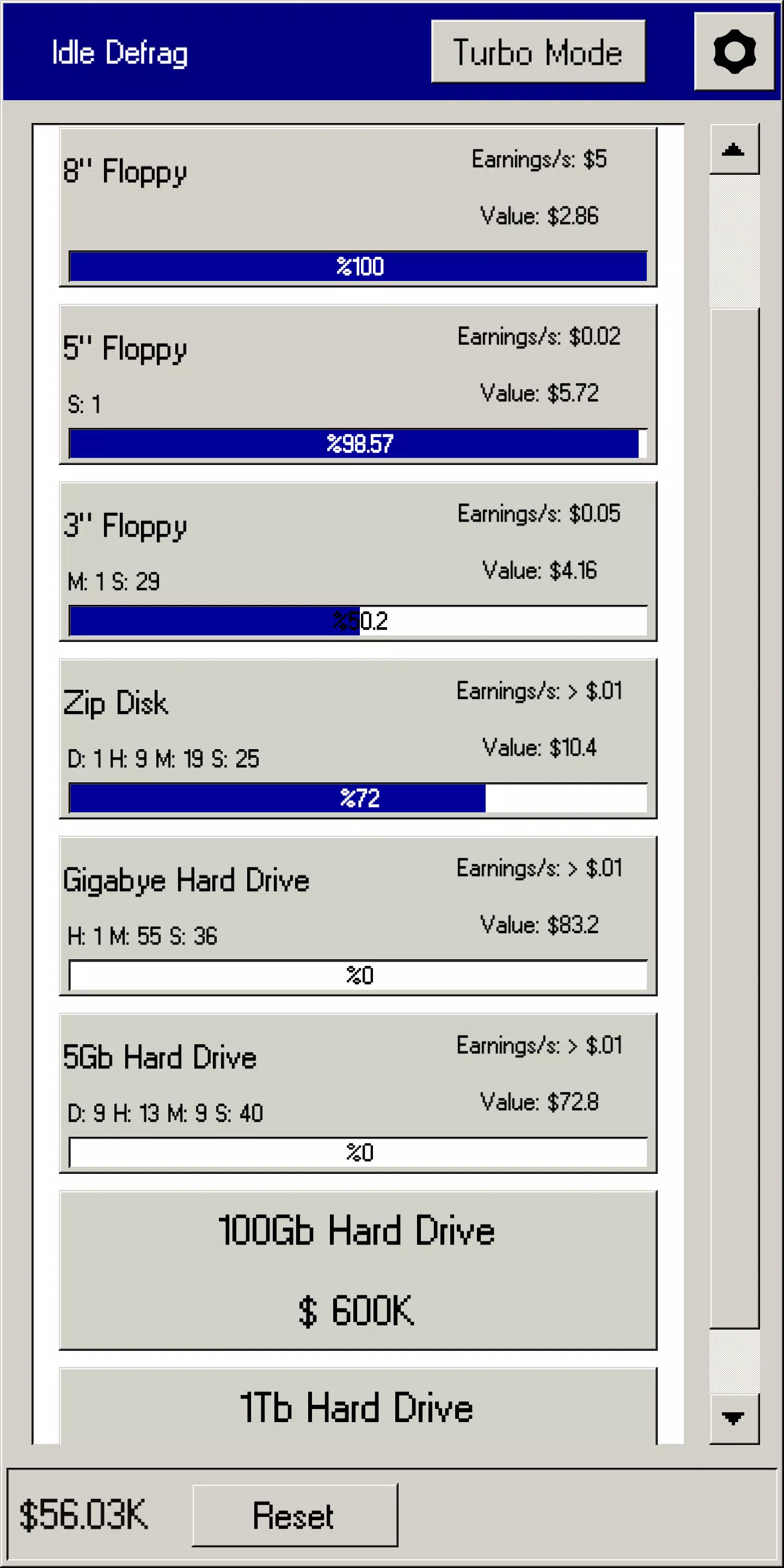 Idle Defrag  Screenshot 1