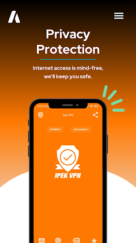 Ipek VPN فیلتر شکن قوی پر سرعت  Screenshot 1