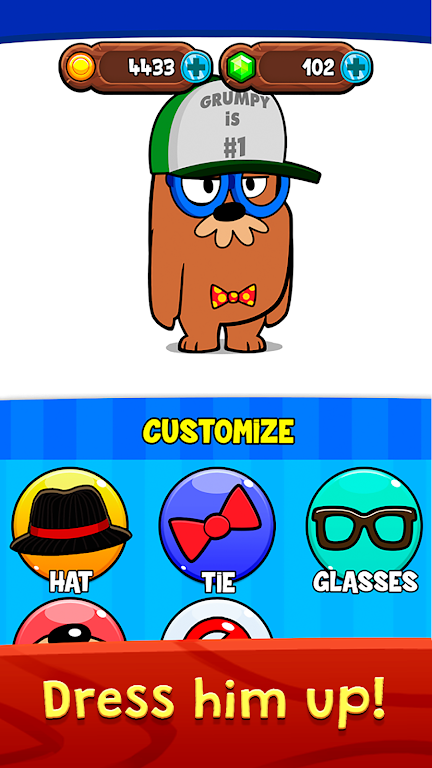 My Grumpy: Funny Virtual Pet  Screenshot 1