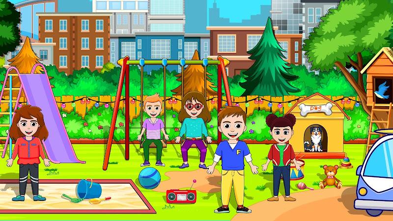 My Family Town Doll House Game  Screenshot 7