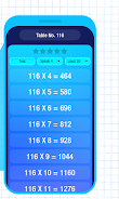 Math Multiplication Table  Screenshot 2