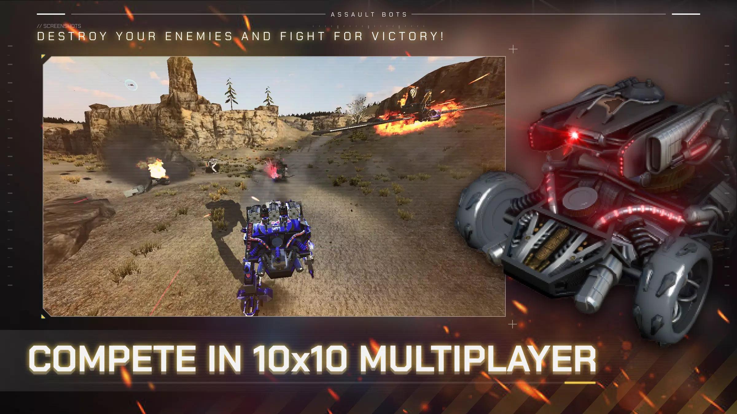 Assault Bots: Multiplayer  Screenshot 1