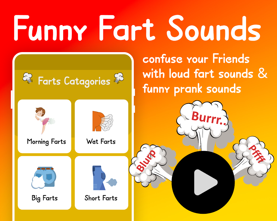 Fart Sounds - Funny Fart Noise  Screenshot 1