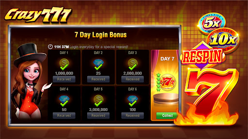 Crazy 777 Slot TaDa Games  Screenshot 1