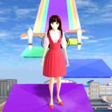 Sakura Girls School Parkour 3D APK