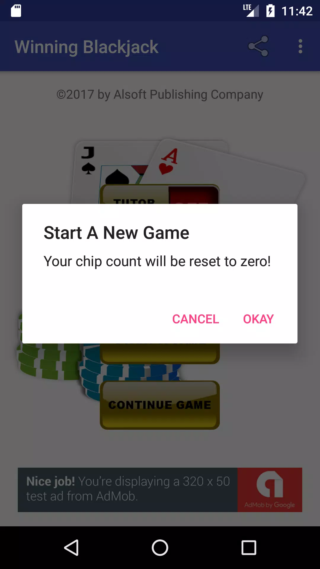 Winning Blackjack  Screenshot 3