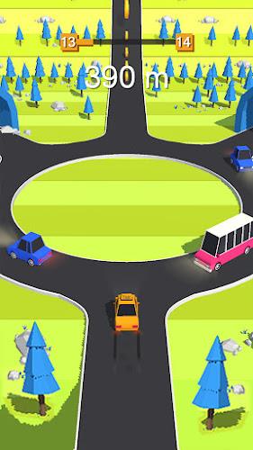 Traffic Car Run 2D : Car games  Screenshot 3