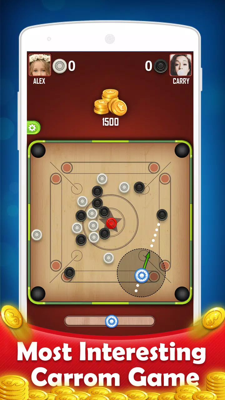 Carrom Board Disc Pool Game  Screenshot 1