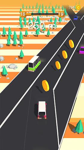 Traffic Car Run 2D : Car games  Screenshot 4