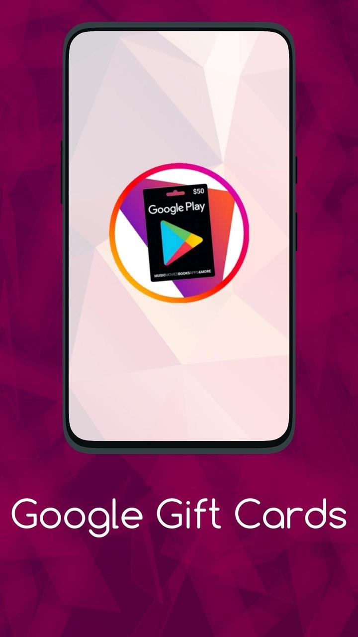 Gift Cards For Google Play  Screenshot 1