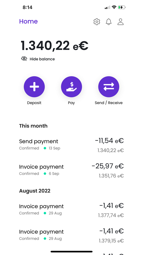 TurinWallet  Screenshot 2