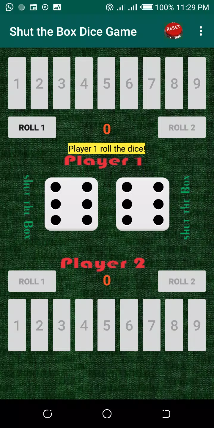 Shut-the-Box Dice Game  Screenshot 4