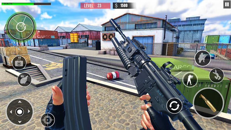 Shoot War Strike : fps Ops  Screenshot 1