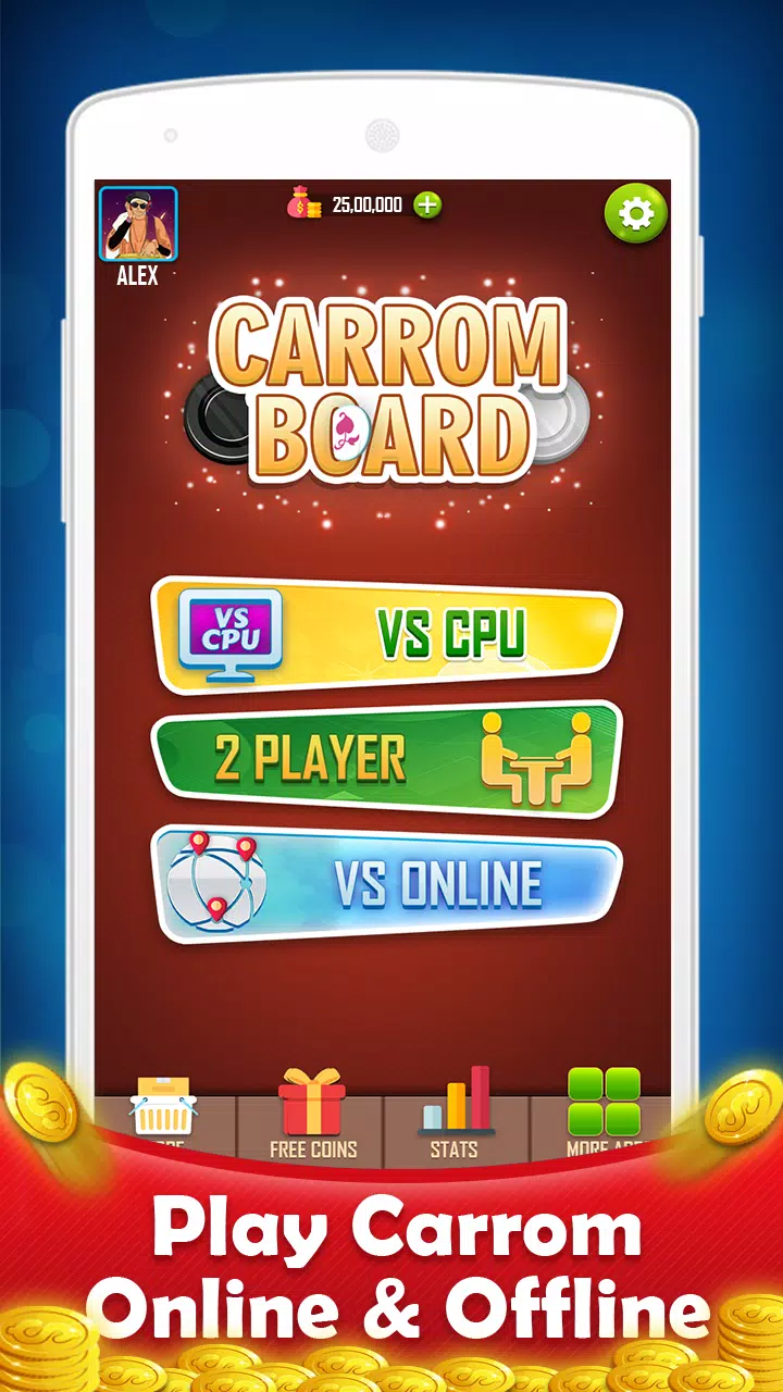 Carrom Board Disc Pool Game  Screenshot 4