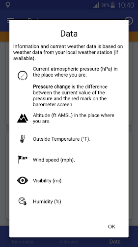 Barometer & Altimeter  Screenshot 6