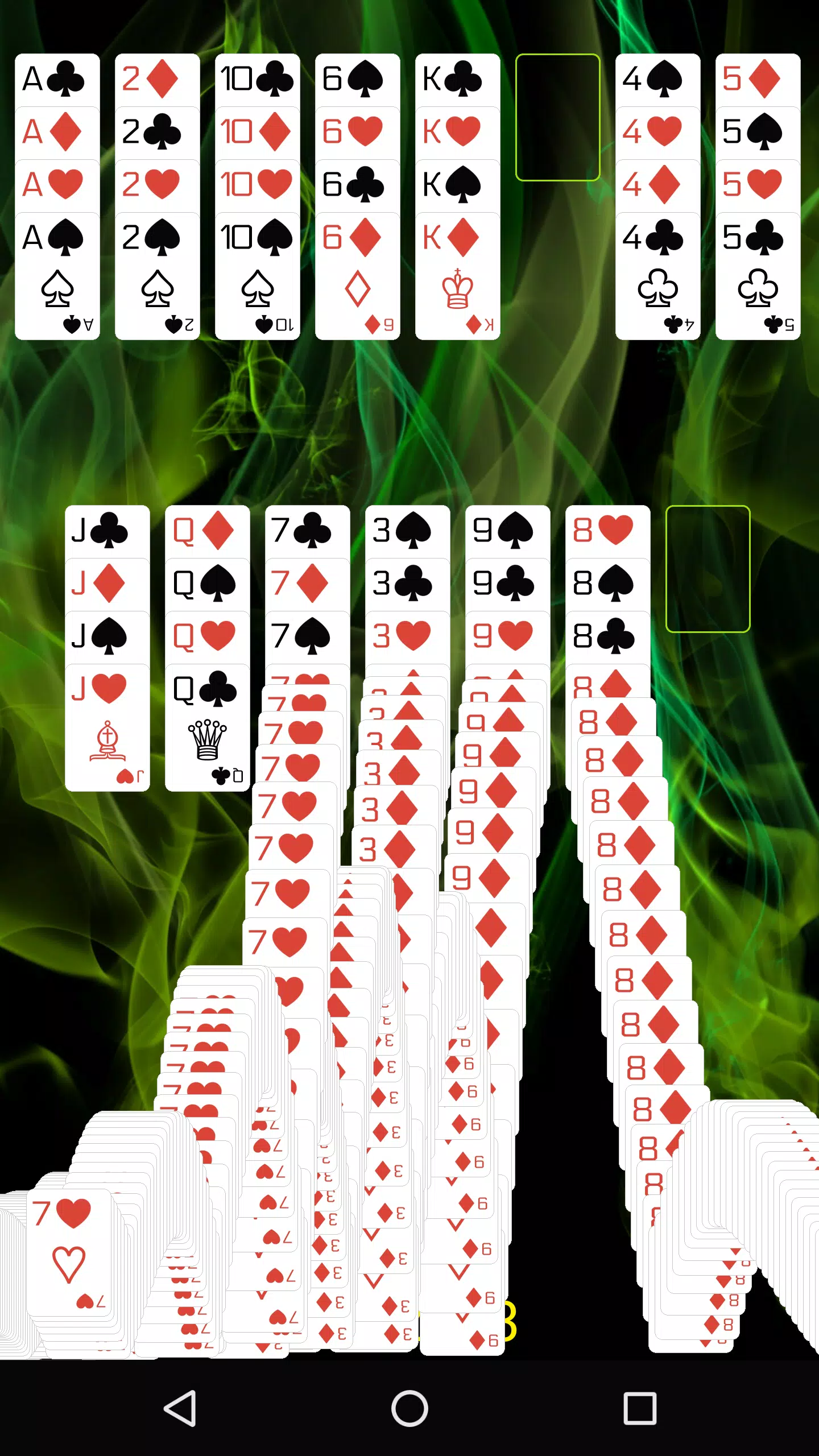 Fifteen Puzzle Solitaire  Screenshot 2