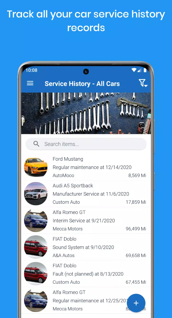 My Car Service - Car Manage  Screenshot 1