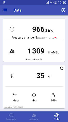 Barometer & Altimeter  Screenshot 4