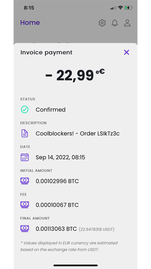 TurinWallet  Screenshot 4