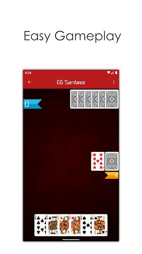 66 Santase - Classic Card Game  Screenshot 3