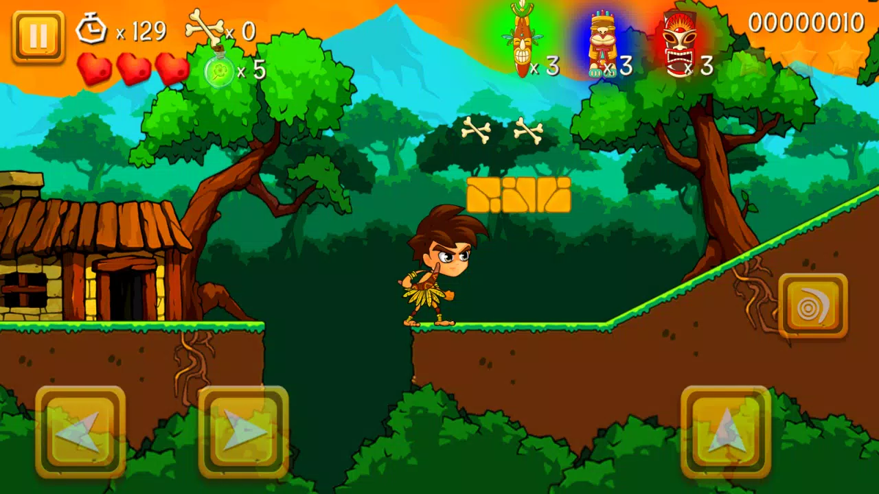 Super Warrior Dino Adventures  Screenshot 1