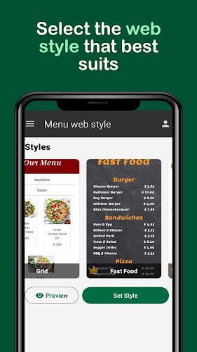 Digital Menu  Screenshot 4