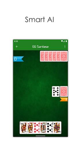 66 Santase - Classic Card Game  Screenshot 1